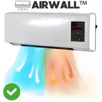 AIRWALL™ - Il Miglior Termoventilatore Elettrico a bassissimo consumo da 1500Watt