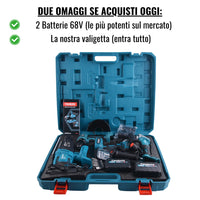 POWER KIT 5 in 1 T-MAKOTA (5 utensili e 2 batterie)