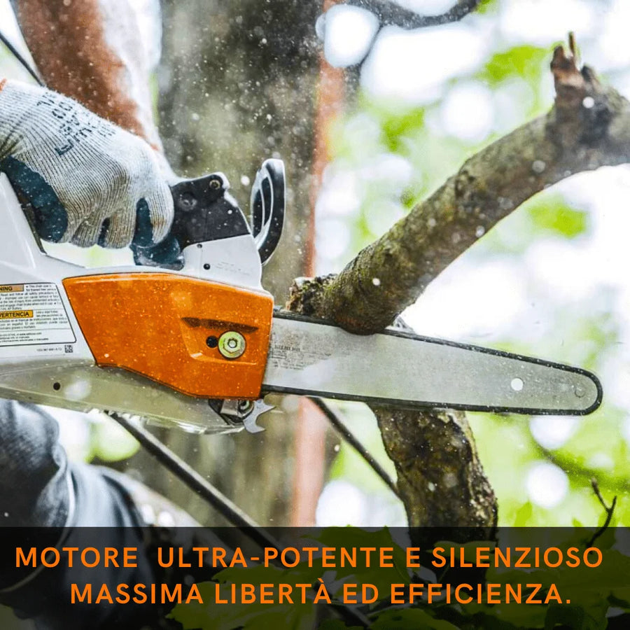 Nuova Mini-Motosega a Batteria Ultra Potente con Lama da 30cm