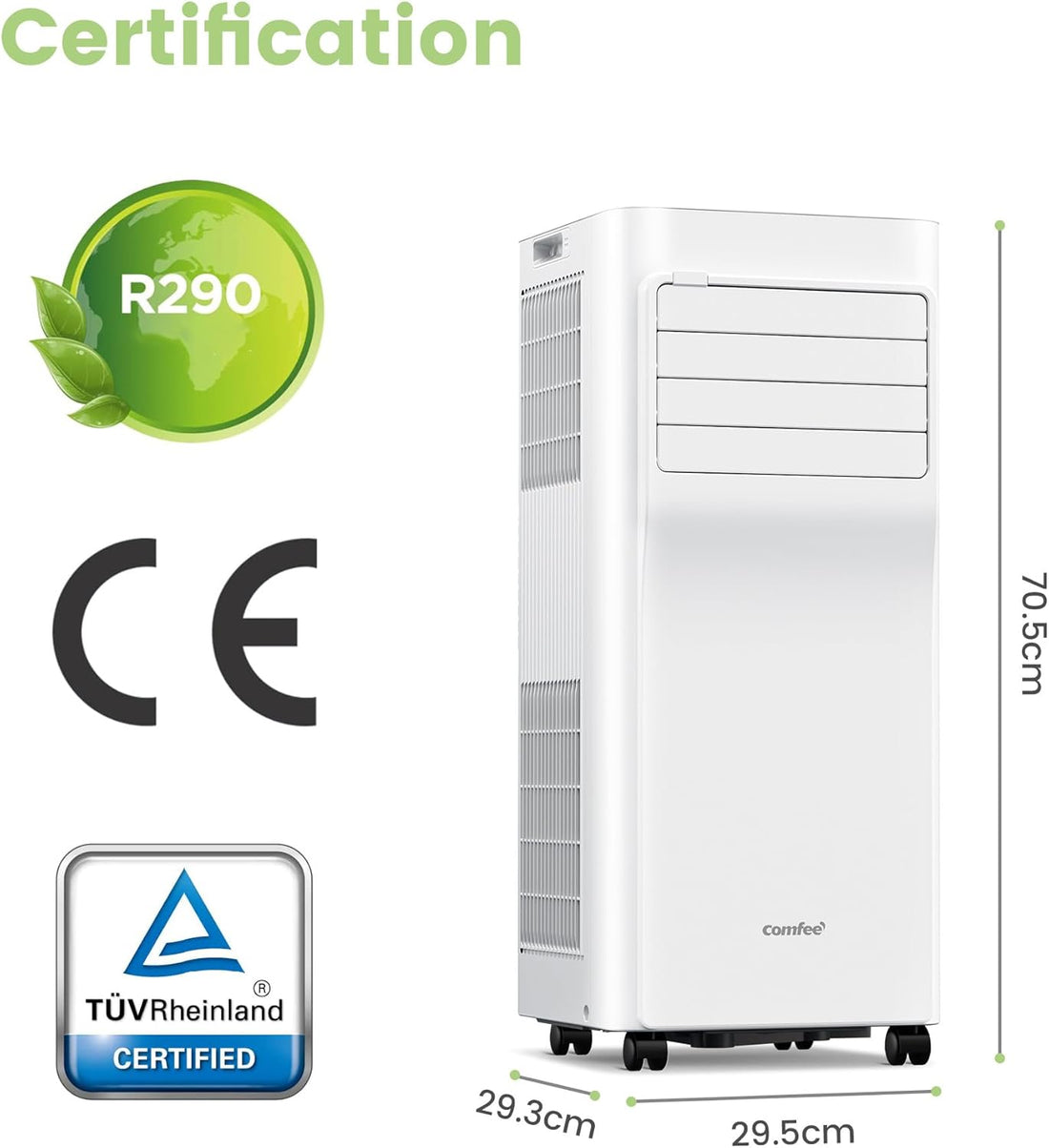 Nuovo Condizionatore Portatile Comfee A++ 9000BTU/H, Ambiente fresco e pulito ad un basso costo!