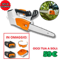 Nuova Mini-Motosega a Batteria Ultra Potente con Lama da 30cm