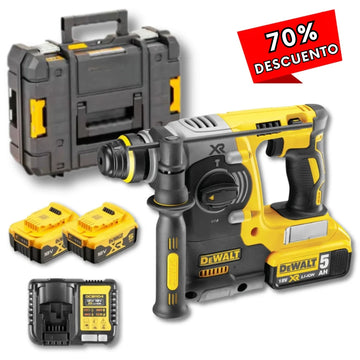 Trapano Tassellatore a Percussione DeWalt Ultra-Leggero e compatto con doppia batteria e Valigetta!