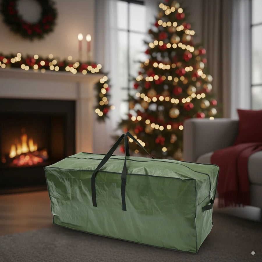 Albero di Natale (210 cm) con Luci LED con Borsa Salvaspazio Inclusa !